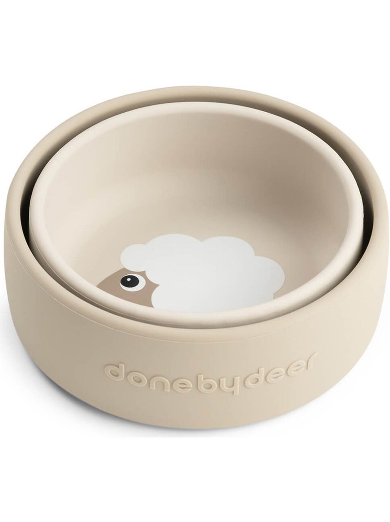 Done by Deer - Lot de 2 bols Beige - Kiabi