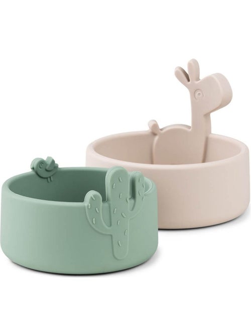 Done by deer - lot de 2 bols en silicone - Kiabi
