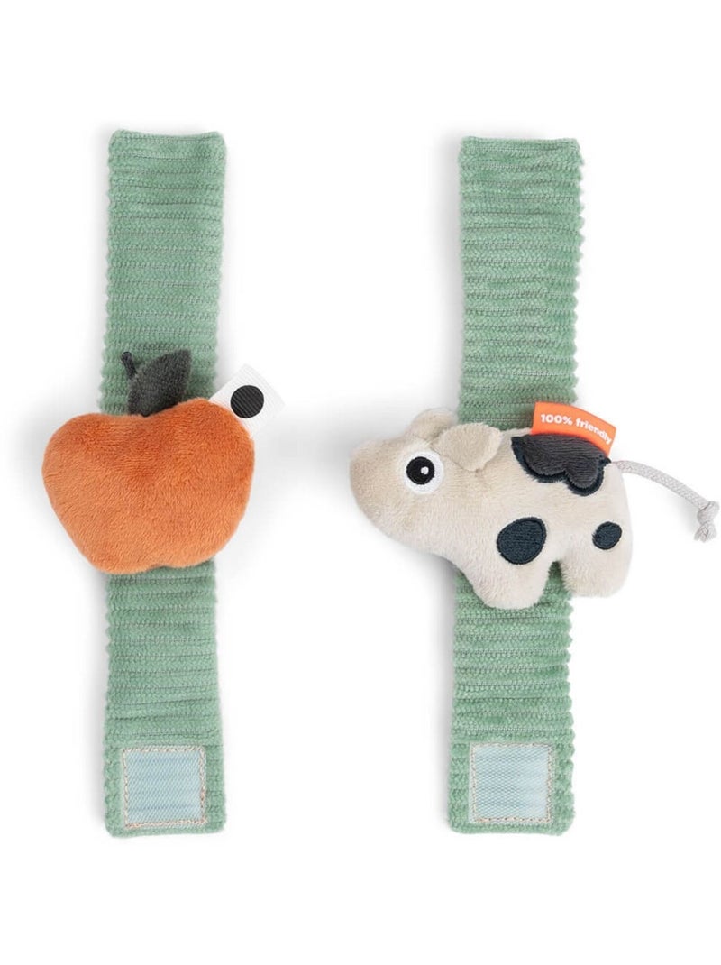 Done by Deer - Lot de 2 bracelets hochet Vert - Kiabi