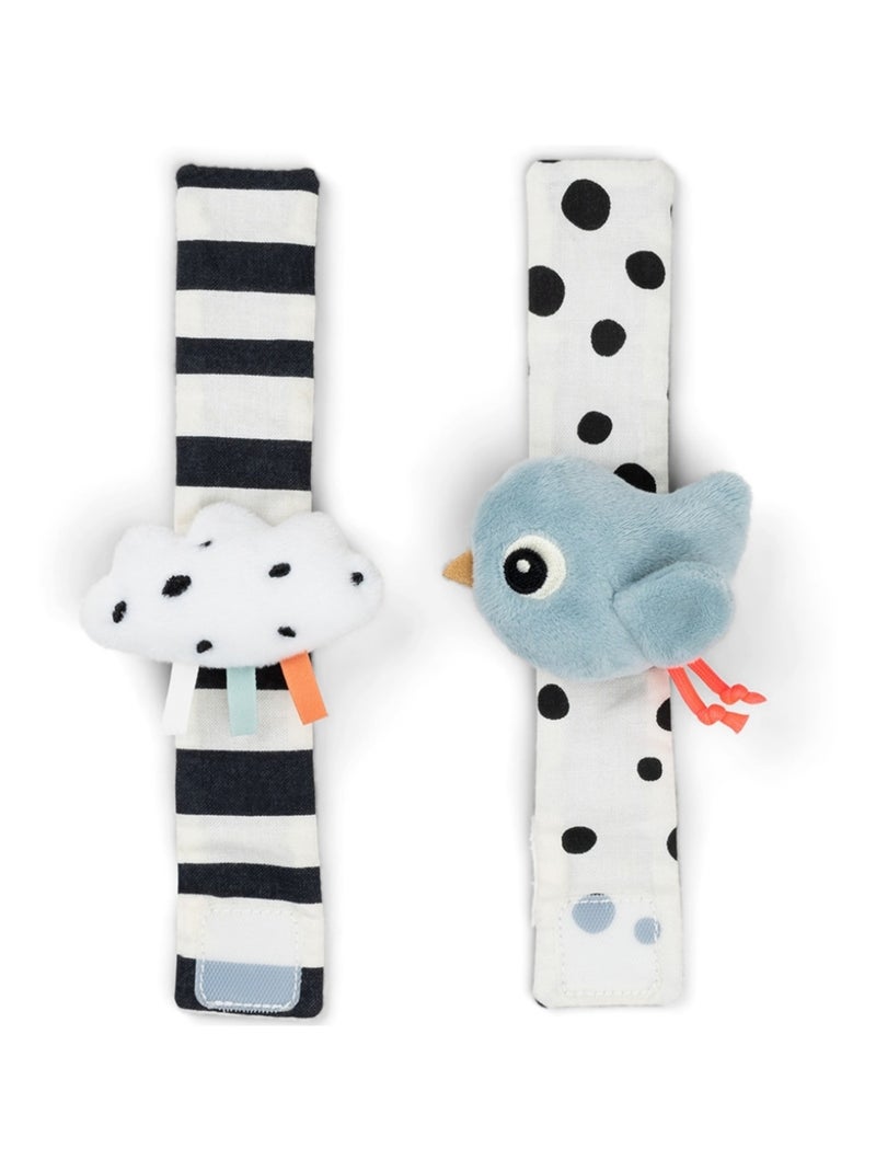 Done by Deer - Lot de 2 bracelets hochets Bleu - Kiabi
