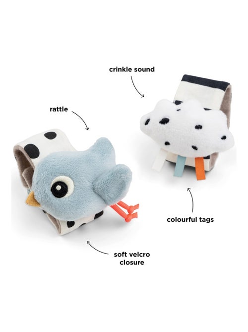 Done by Deer - Lot de 2 bracelets hochets - Kiabi