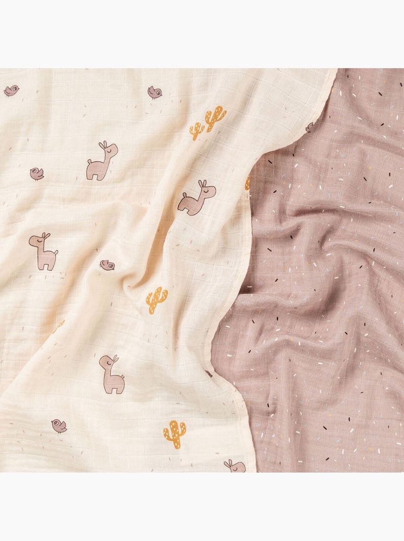 Done by Deer - Lot de 2 langes Rose - Kiabi