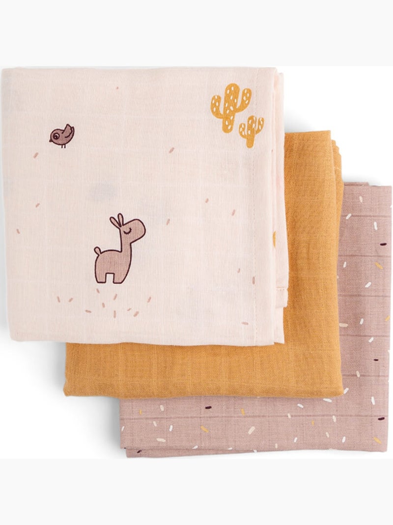 Done by Deer - Lot de 3 langes Rose - Kiabi