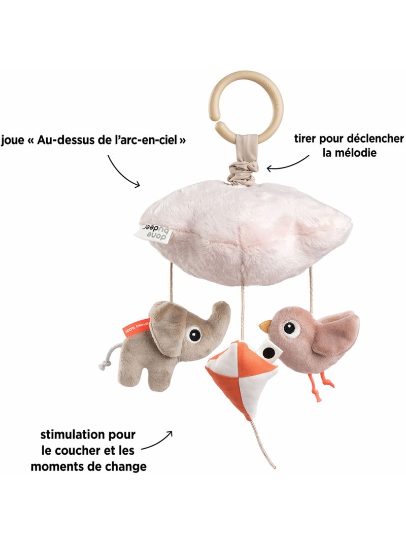 Done by Deer - Mobile musical à suspendre Rose - Kiabi