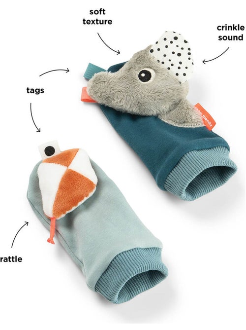 Done by deer - paire de chaussettes à hochet - Kiabi