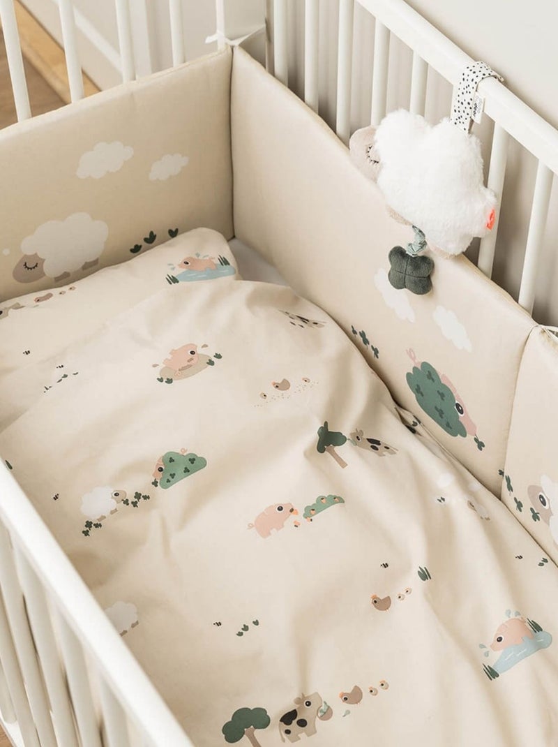 Done by Deer - Parure de lit junior Beige - Kiabi