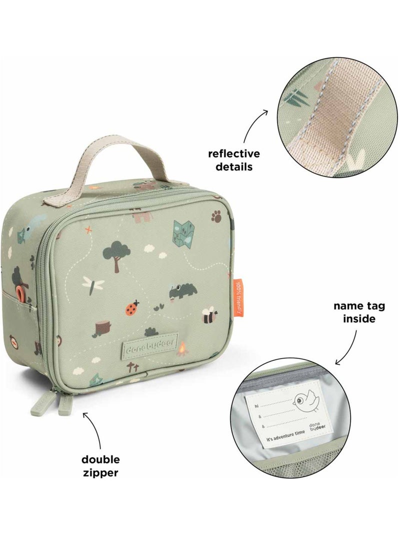 Done by deer - petit sac repas isotherme Vert - Kiabi