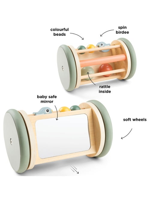 Done by Deer - Rouleau d'éveil avec miroir - Kiabi