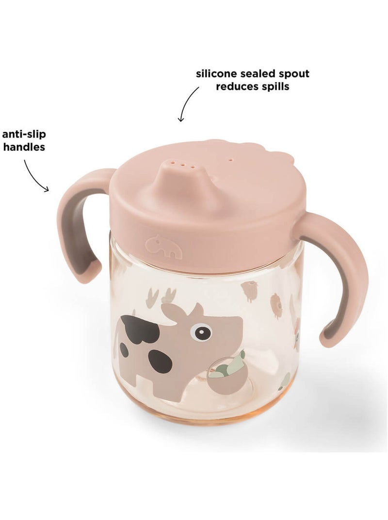 Done by Deer - Tasse à bec à 2 anses Rose - Kiabi