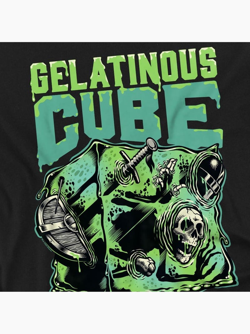 Donjons et Dragons - T-shirt GELATINOUS CUBE Noir - Kiabi