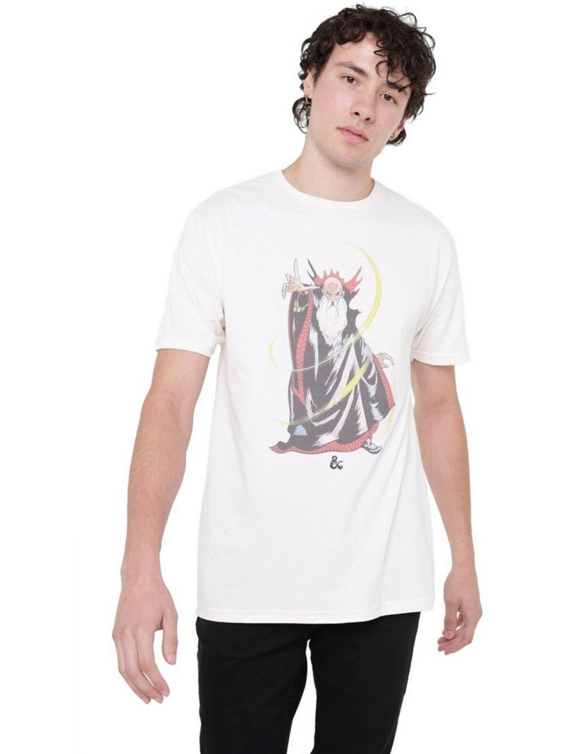 Donjons et Dragons - T-shirt (Kelek) Blanc Beige - Kiabi