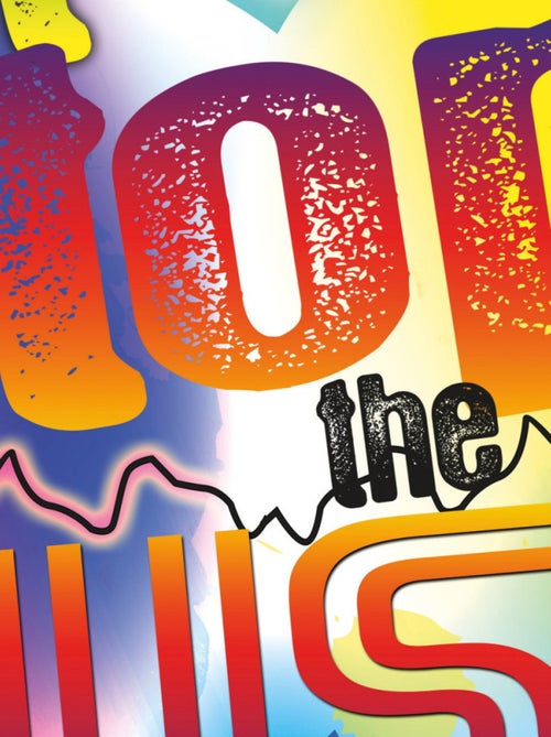Don`t Stop the music, Sticker murale - 100x70 cm - Kiabi