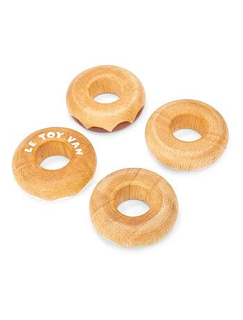 Donuts en bois
