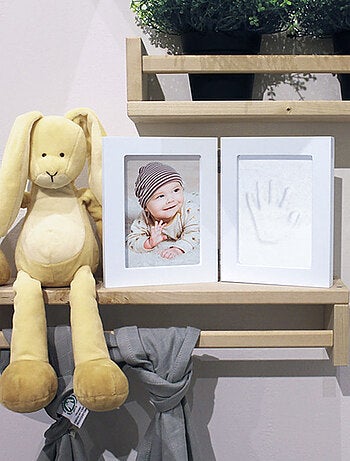 Dooky | Cadre photo avec empreinte bébé