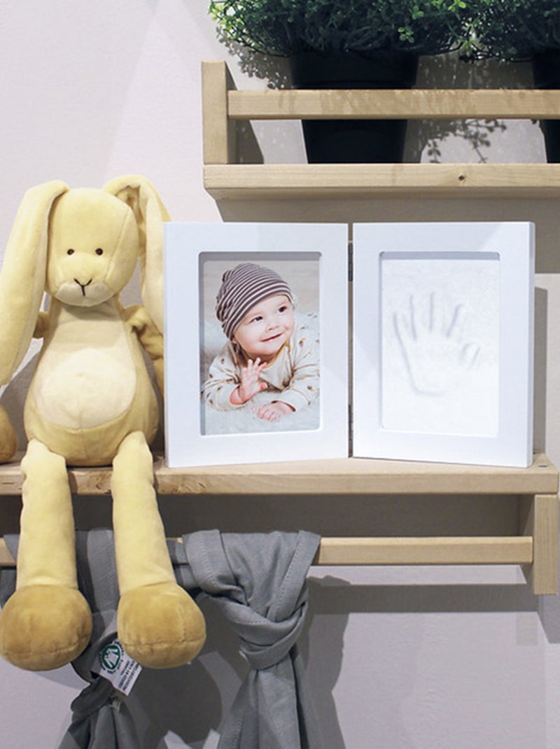 Dooky | Cadre photo avec empreinte bébé Blanc - Kiabi