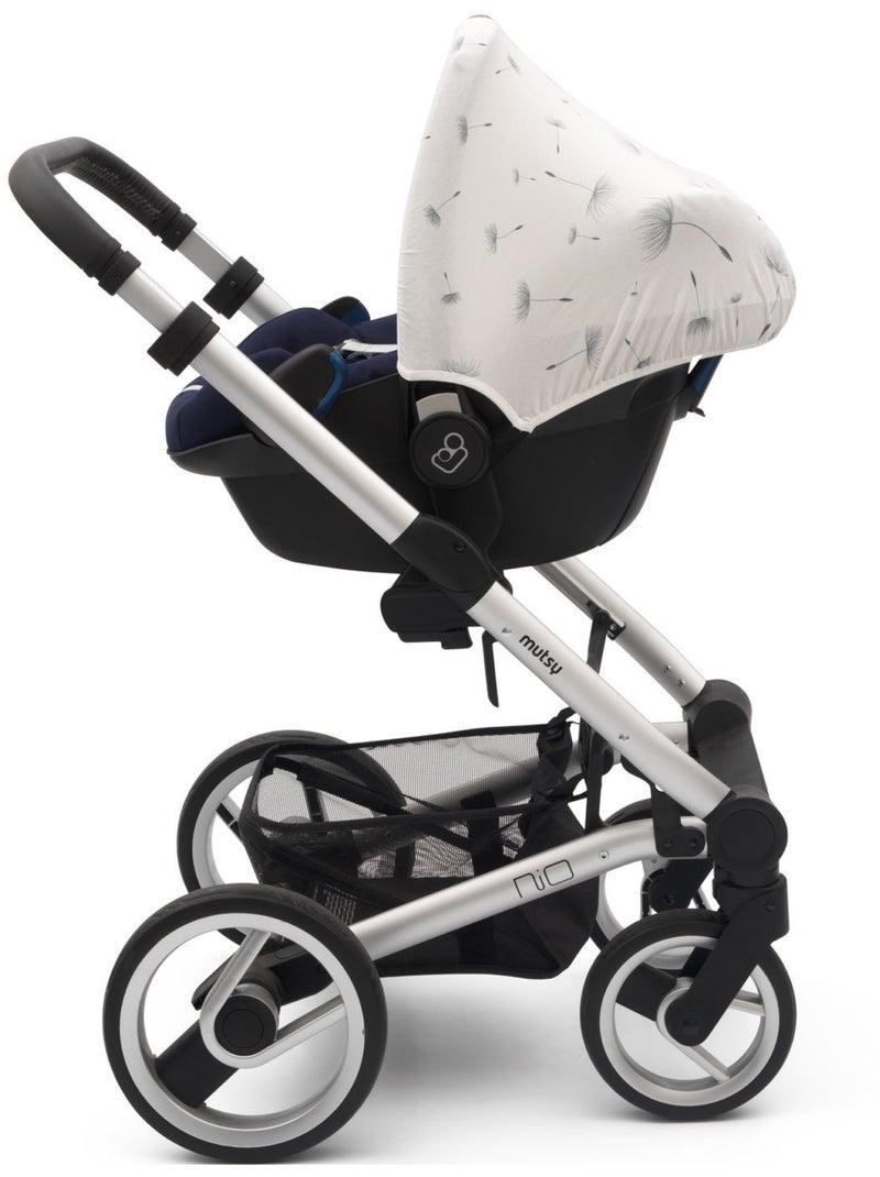 Dooky | Hoody protection solaire pour poussette et siège auto Dandelion Blanc - Kiabi
