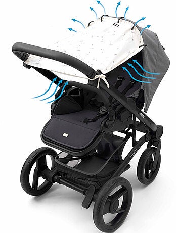 Dooky | Pare-soleil universel poussette et siège auto UV UPF50+ Dandelion