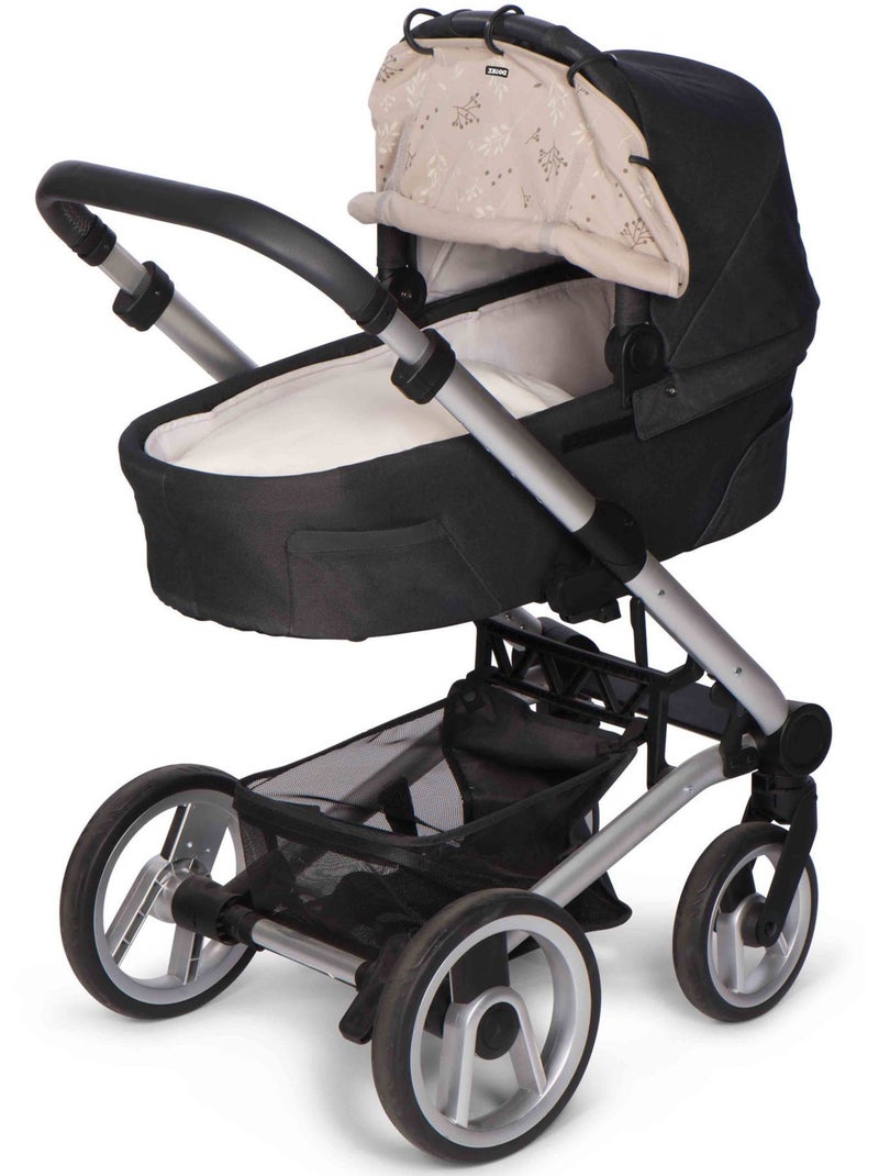 Dooky | Pare-soleil universel poussette et siège auto UV UPF50+ Romantic Leaves Beige - Kiabi