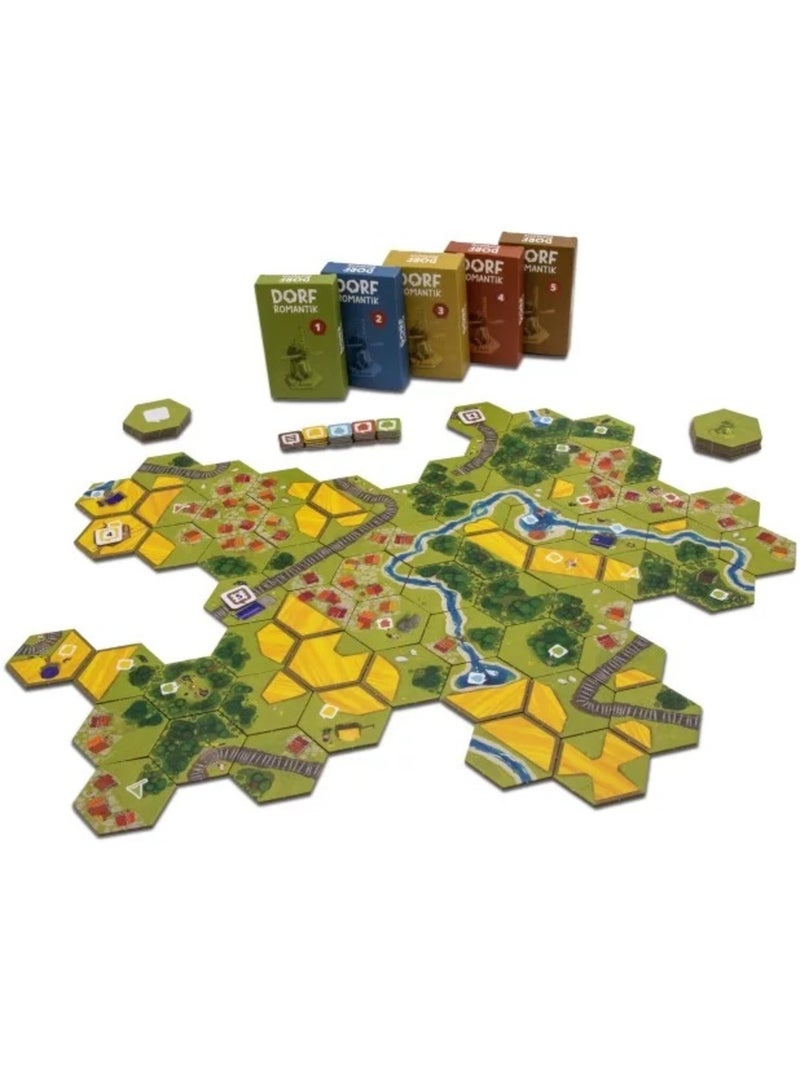 Dorfromantik le jeu de société Vert - Kiabi