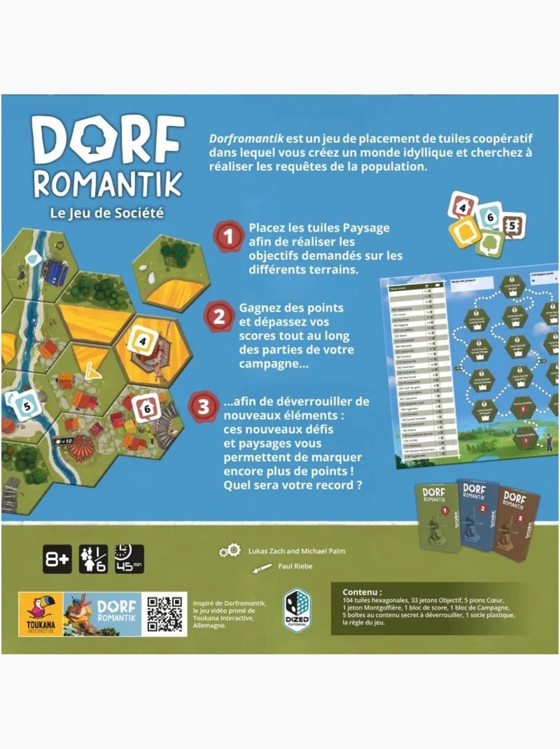Dorfromantik le jeu de société Vert - Kiabi
