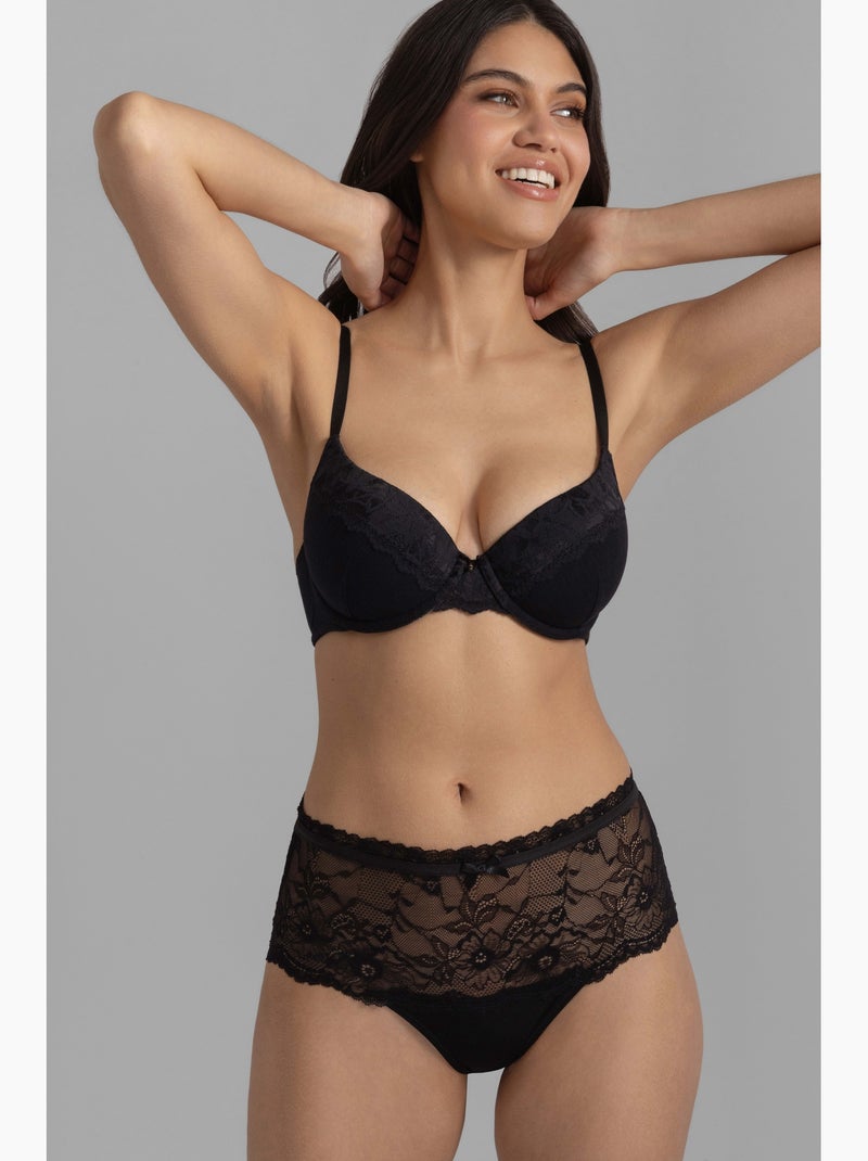 Dorina Samara T-shirt Soutien-gorge Noir - Kiabi