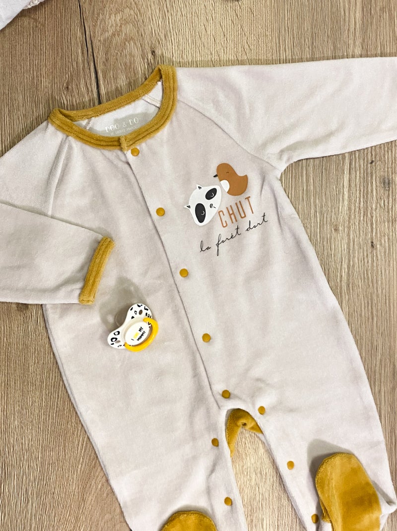 Dors Bien 'bdb1 La Forêt Dort' 'doo&bo' Moutarde - Kiabi