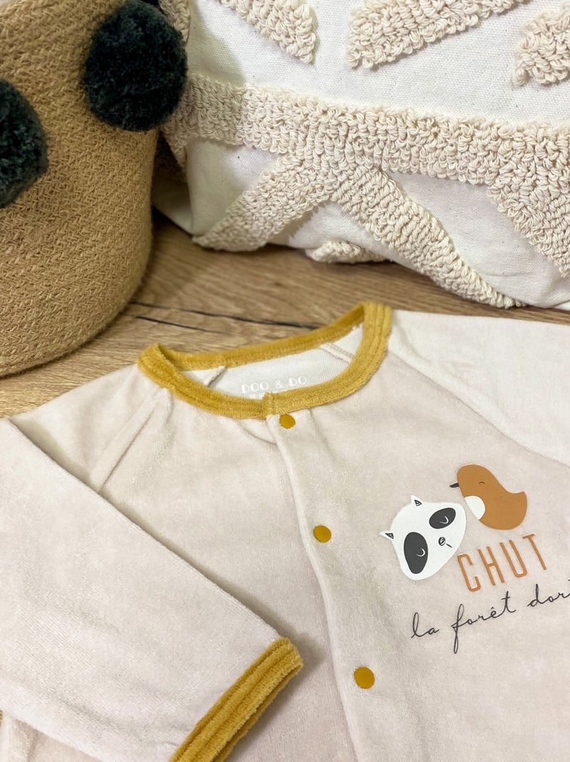 Dors Bien 'bdb1 La Forêt Dort' 'doo&bo' Moutarde - Kiabi
