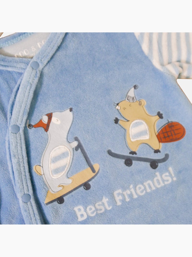 Dors Bien 'bdb2 Castor & Cie' 'doo&bo' Bleu - Kiabi