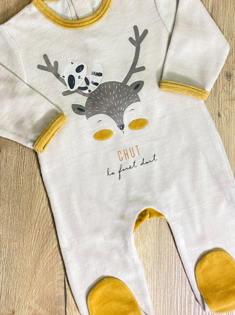 Dors Bien 'bdb2 La Forêt Dort' 'doo&bo' Moutarde - Kiabi