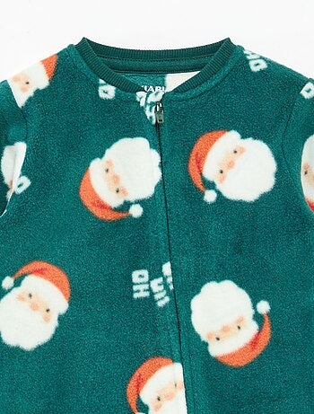 Dors bien chaud Noël all-over en polaire