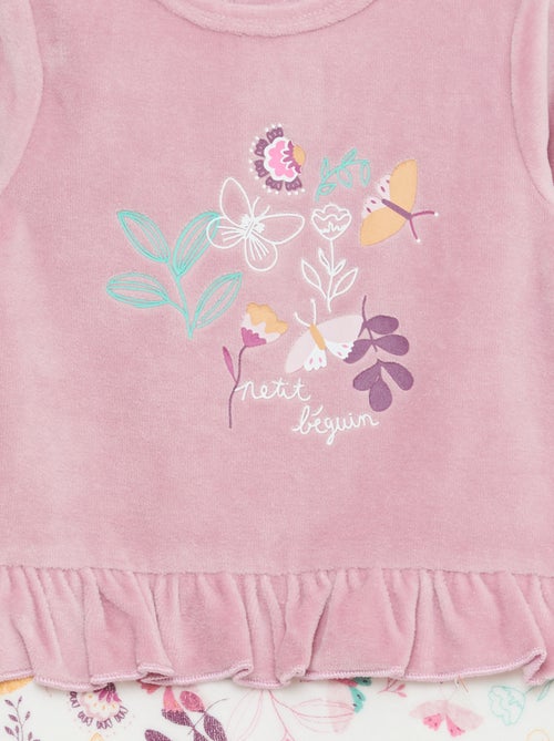 Dors bien effet 2 en 1 imprimé - Kiabi