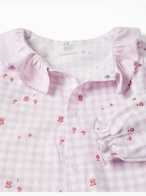 Dors-bien en coton à motif Vichy - Kiabi Dors-bien en coton à motif Vichy - Kiabi