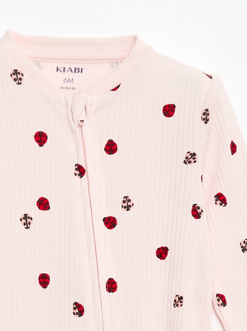 Dors-bien en coton Rose - Kiabi