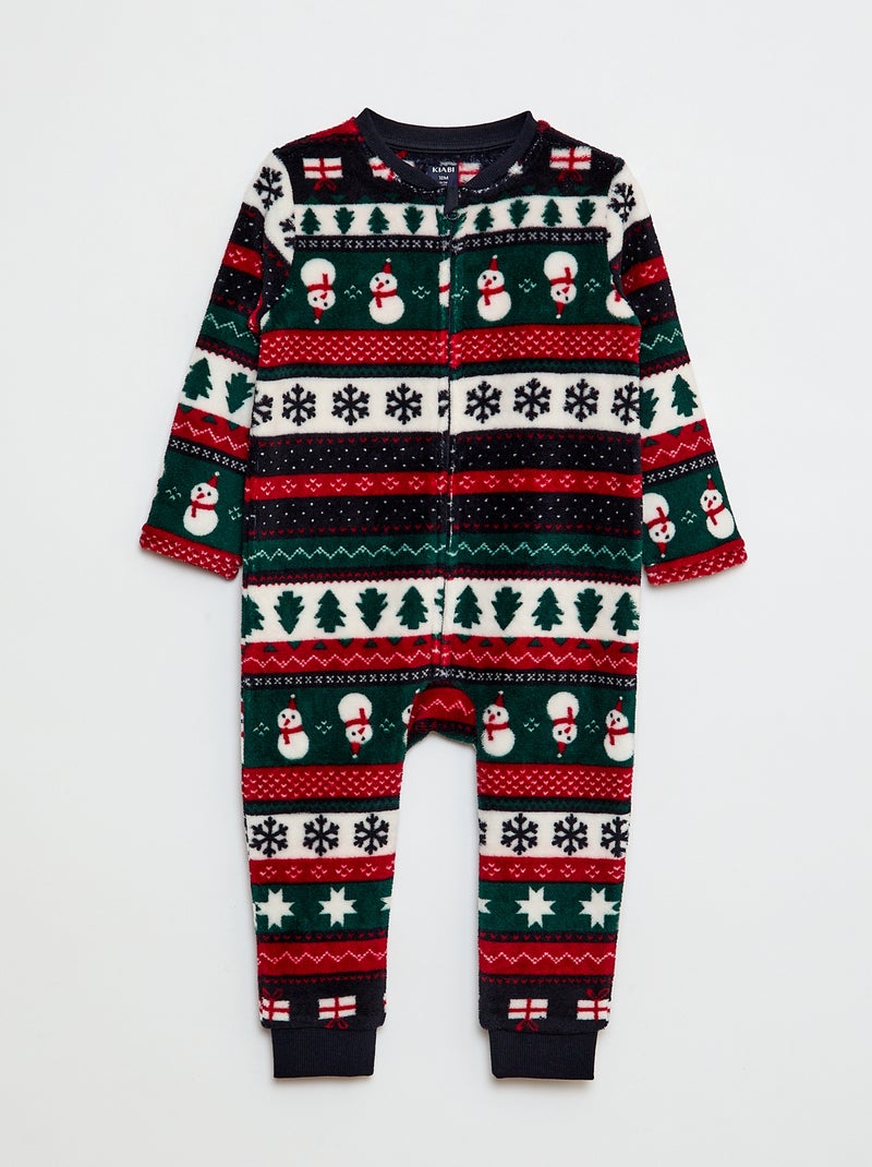 Dors bien en polaire sans pieds Bleu Bébé garçon Kiabi