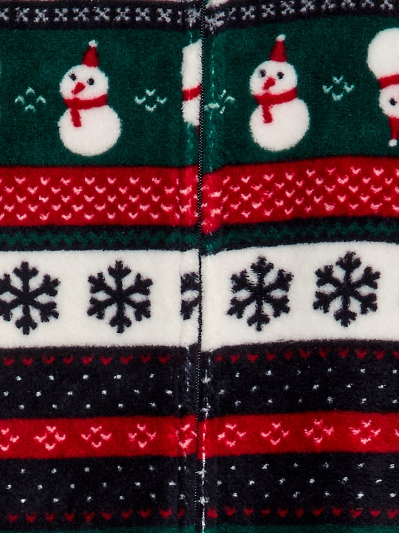 Dors bien en polaire sans pieds Bleu - Kiabi