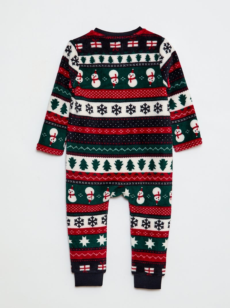 Dors bien en polaire sans pieds Bleu - Kiabi