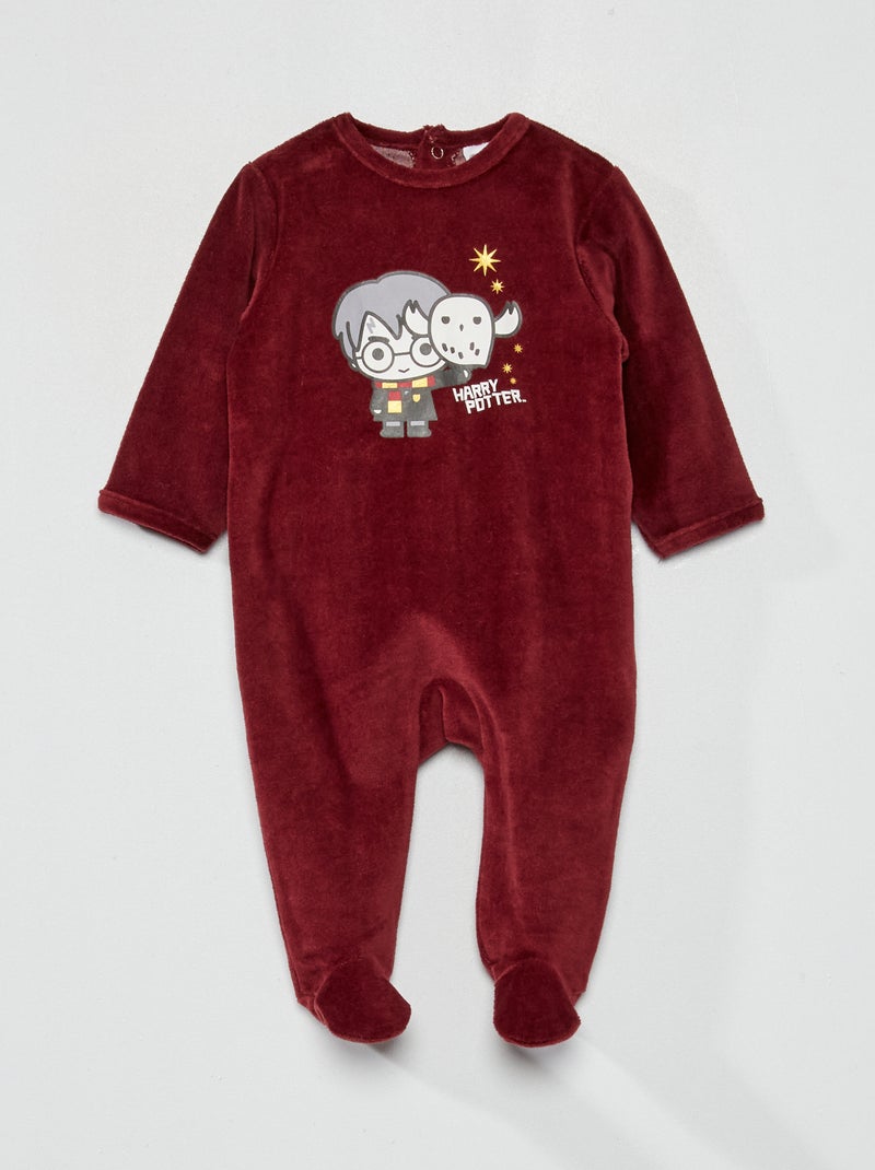 Dors-bien en velours 'Harry Potter' Rouge - Kiabi