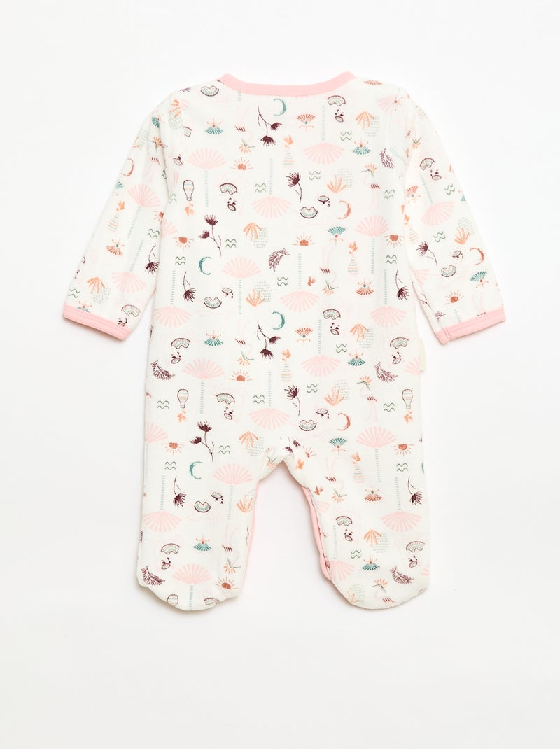 Dors-bien en velours 'Petit Beguin' Rose - Kiabi