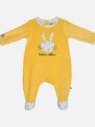 DORS BIEN GABRIELO VELOURS RASE PONT DOS BEBE