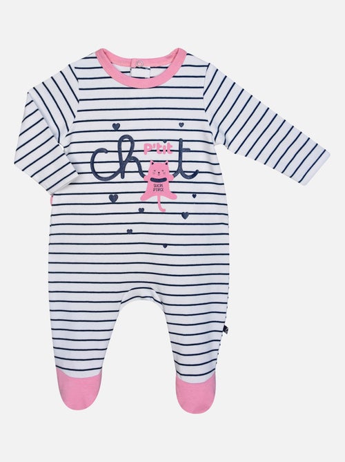 DORS BIEN GALIA INTERLOCK PONT DOS BEBE - Kiabi