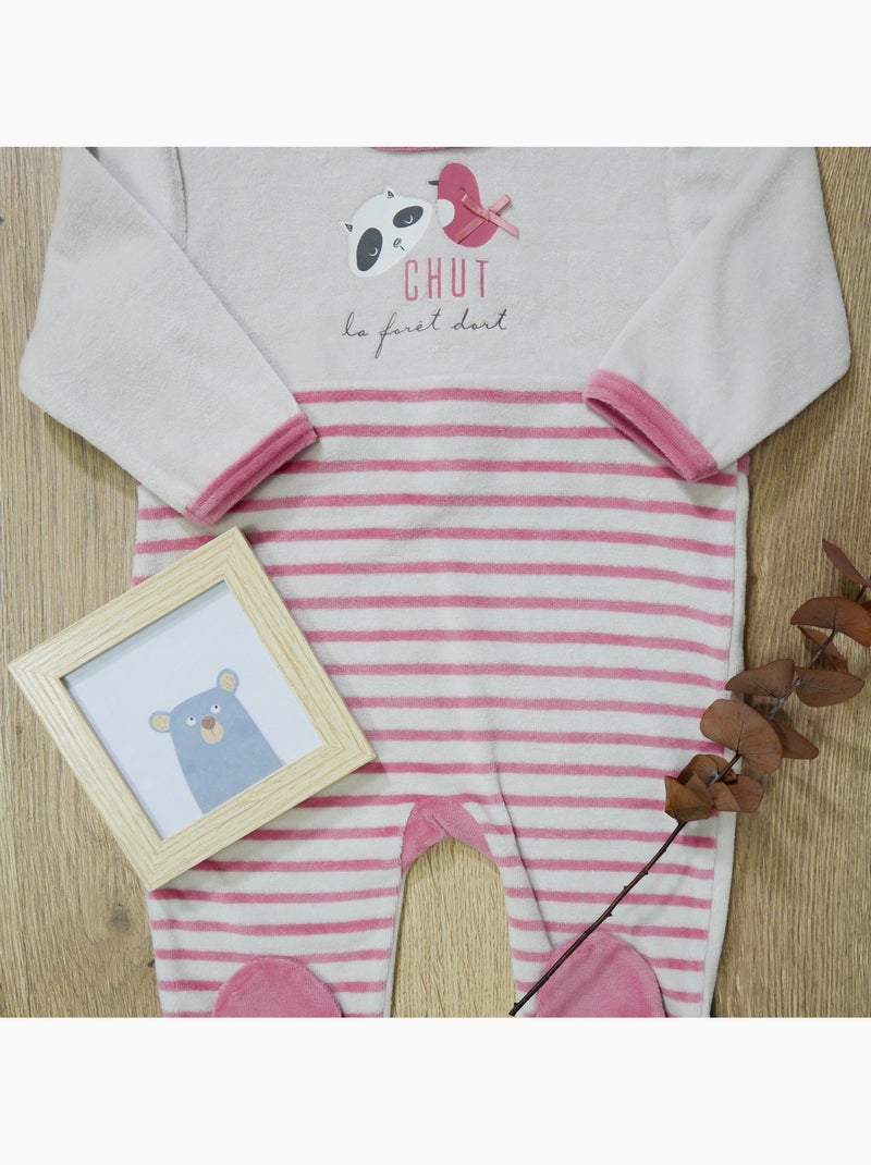 Dors Bien 'gdb4 La Forêt Dort' 'doo&bo' Rose foncé - Kiabi