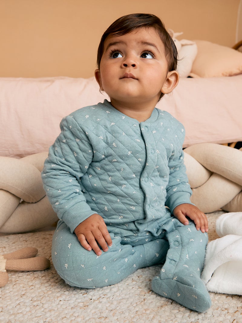 Dors bien jersey en coton Vert - Kiabi