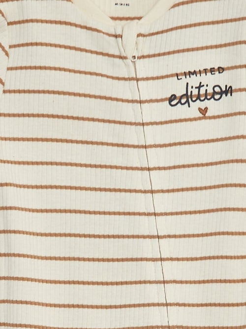 Dors-bien léger côtelé - Kiabi