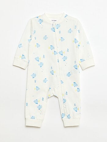 Dors-bien léger côtelé sans pieds