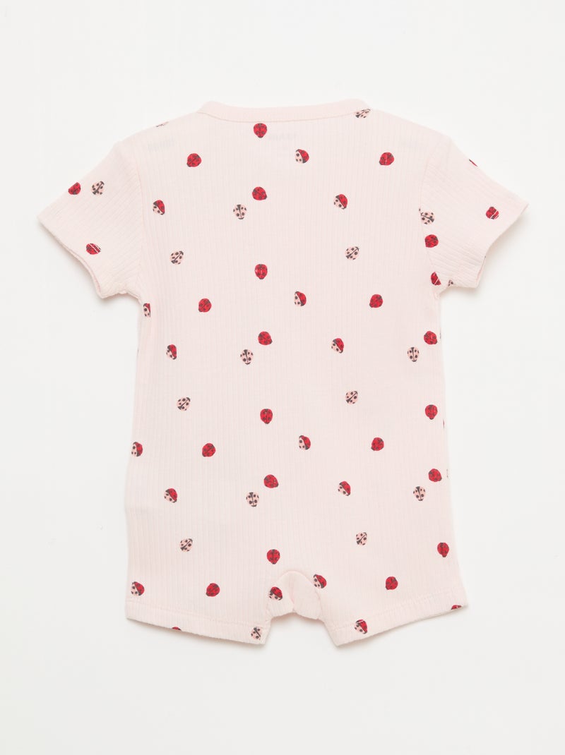 Dors bien léger zippé Rose - Kiabi