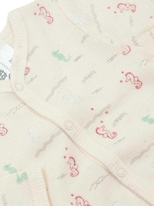 Dors-bien Maille Côtelée En Coton - Kiabi