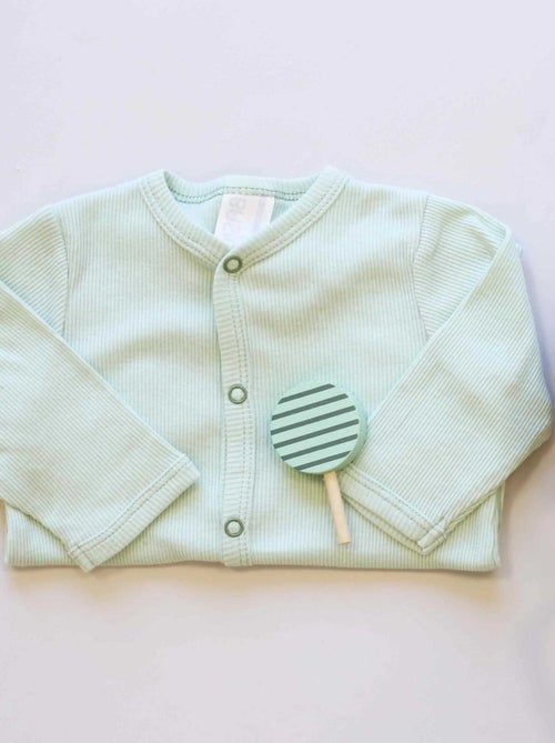 Dors-bien Maille Côtelée En Coton - Kiabi