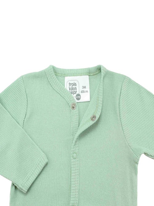 Dors-bien Maille Côtelée En Coton - Kiabi