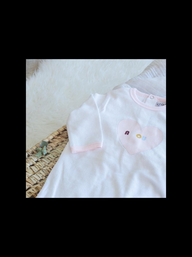 Dors-bien Modèle Coeur Blanc - Kiabi