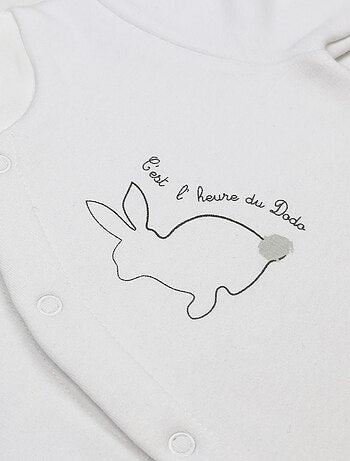 Dors bien naissance en molleton